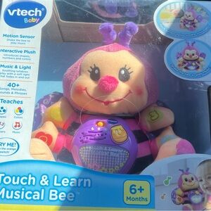 Interactive Learning Bee Purple and Pink